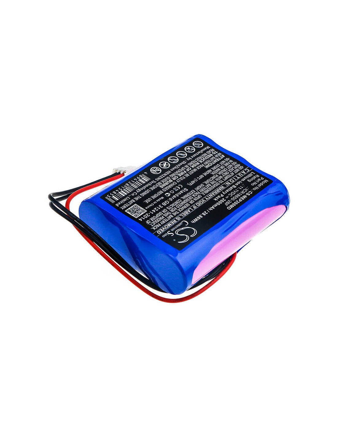 Battery for Medical Econet, Compact 2 11.1V, 2600mAh - 28.86Wh