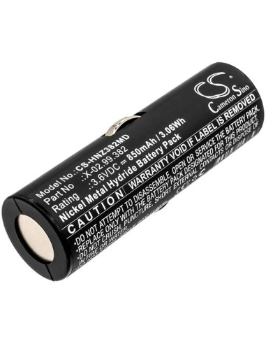 Battery for Heine, Beta Handles, Ophthalmoscope Beta 200, Ophthalmoscope Beta 200s 3.6V, 850mAh - 3.06Wh