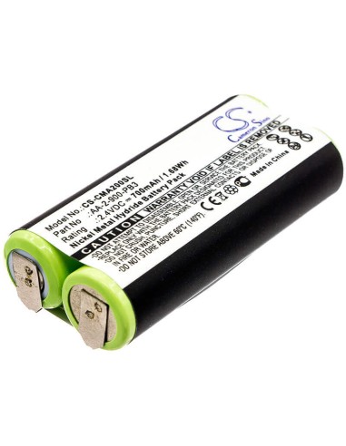 Battery for Clarisonic, Mia 2 2.4V, 700mAh - 1.68Wh