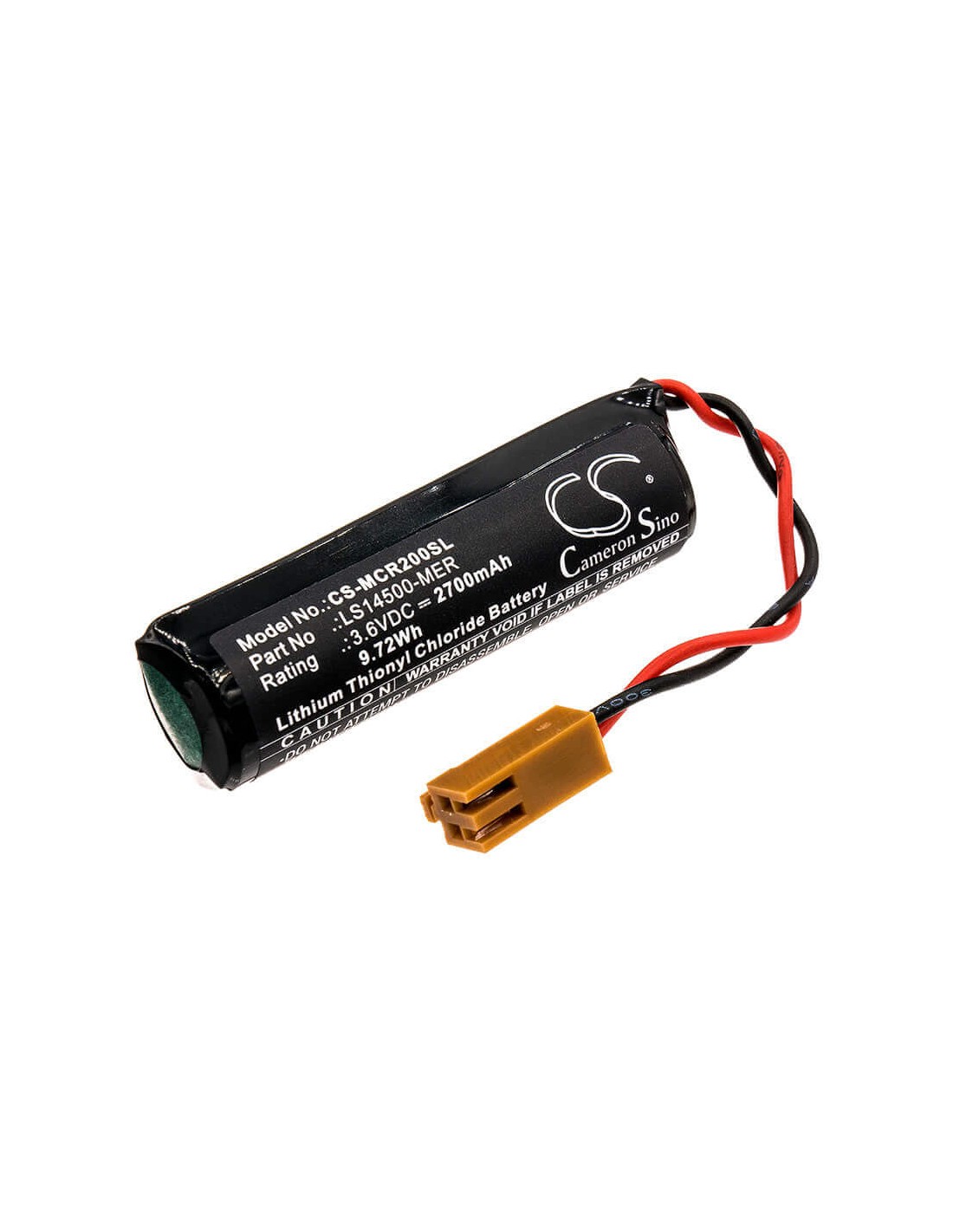 Battery for Mitsubishi, Cr1, Cr2, Cr2-532m 3.6V, 2700mAh - 9.72Wh