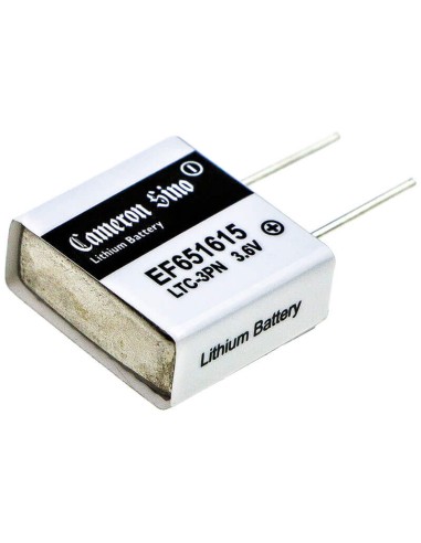 Battery for Cameron Sino, Li-socl2 Ef651615 Cs-ef651615, Features, Voltage: 3.6v Nominal Capacity: 0.4ah 3.6V, 400mAh - 1.44Wh