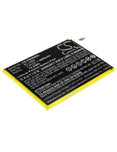 Battery for Infinix, Note 2, X600 3.8V, 4000mAh - 15.20Wh