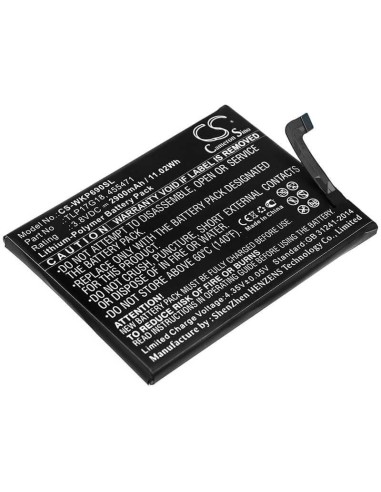 Battery for Wiko, P6901, Wim Lite 3.8V, 2900mAh - 11.02Wh