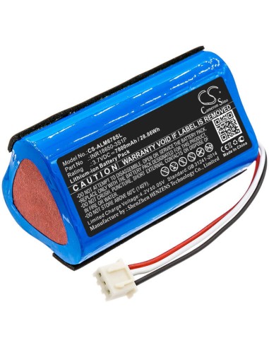 Battery for Altec Lansing, Imw678, Imw678-blk, Imw678-blu 3.7V, 7800mAh - 28.86Wh