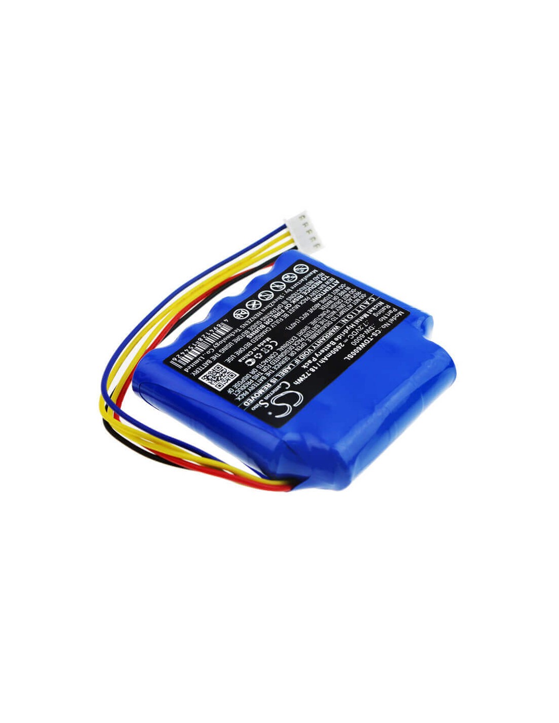 Battery for Tosight, Dw-6000, Dwk-6000 7.2V, 2600mAh - 18.72Wh