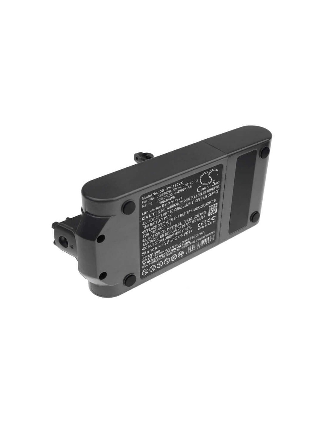 Battery for Dyson, 268804-01, 269054-01, 269232-01 25.2V, 4200mAh - 105.84Wh