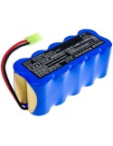 Battery for Rowenta, Rh5488, Rh8460wh / A 9-0, Rh8460wh/9a0 12V, 2000mAh - 24.00Wh