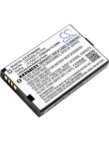 Battery for Reely, Gt4 Evo 3.7V, 1700mAh - 6.29Wh