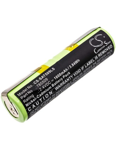 Battery for Saft, 785509 2.4V, 1600mAh - 3.84Wh