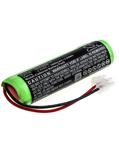Battery for Schneider, Luxa, Ova Luxa 2.4V, 1600mAh - 3.84Wh