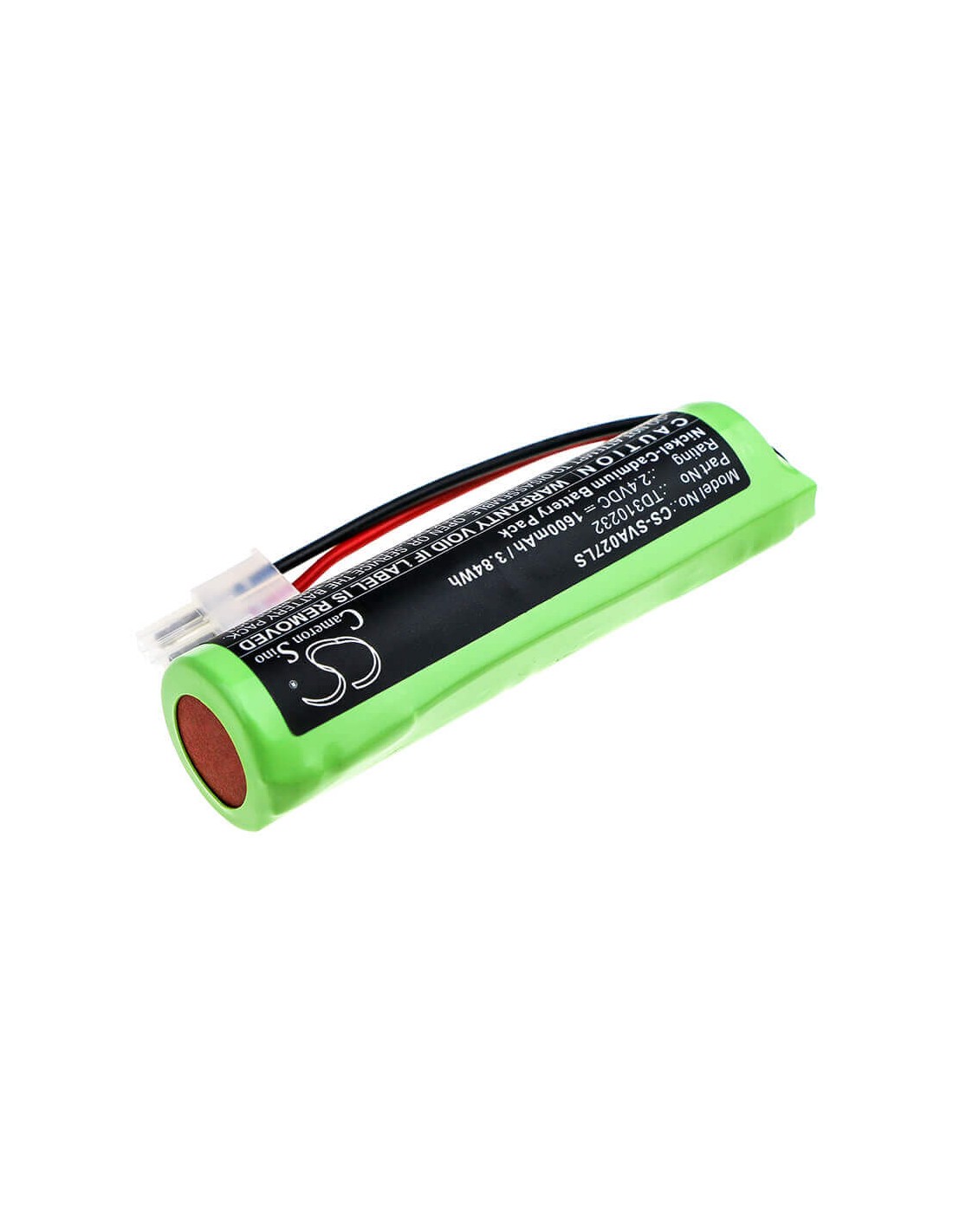 Battery for Schneider, Luxa, Ova Luxa 2.4V, 1600mAh - 3.84Wh