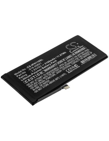 Battery for Apple, A2111, A2221 3.83V, 3100mAh - 11.87Wh