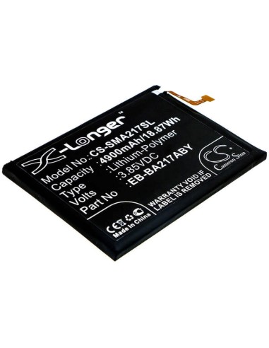 Battery for Samsung, Galaxy A21s 2020, Sm-a217f 3.85V, 4900mAh - 18.87Wh
