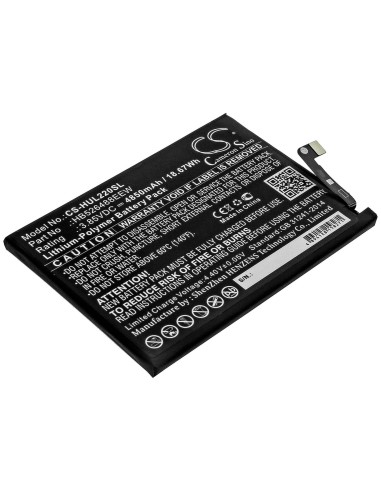 Battery for Huawei, P Smart 2021, Ppa-l22, Ppa-lx2 3.85V, 4850mAh - 18.67Wh