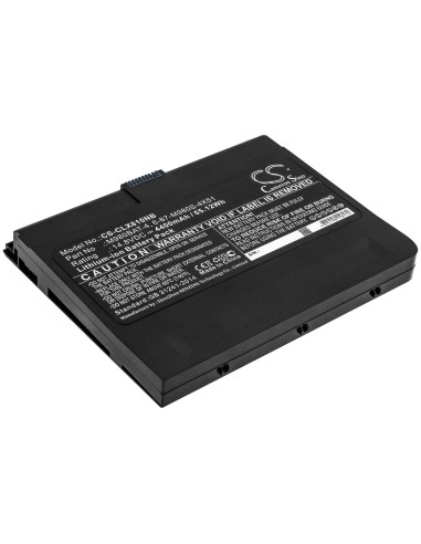 Battery for Clevo, X8100 14.8V, 4400mAh - 65.12Wh