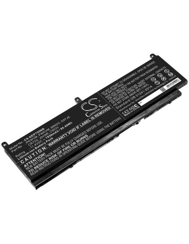 Battery for Dell, Precision 7550 11.4V, 7850mAh - 89.49Wh