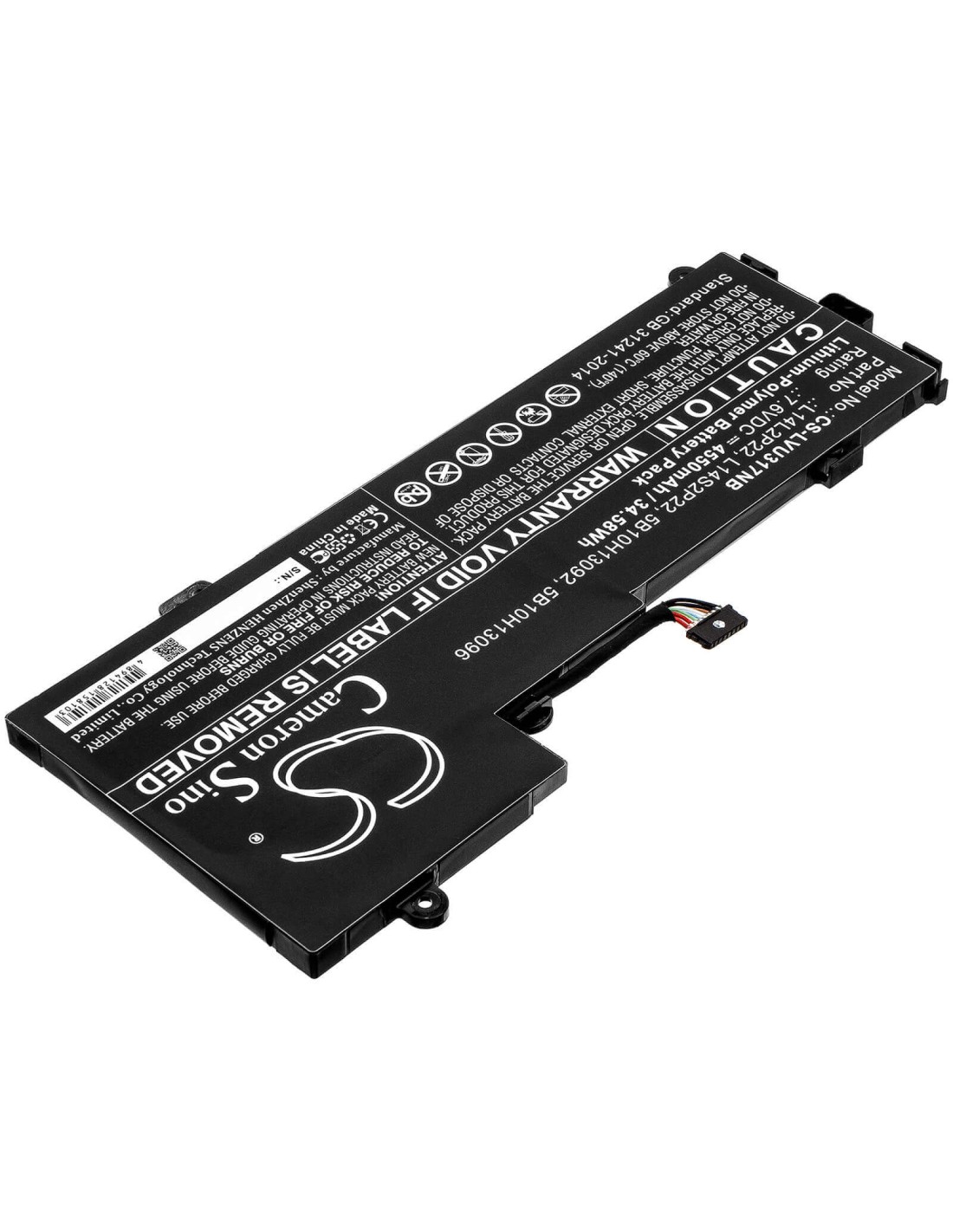 Battery for Lenovo, E31-80, E31-80 80mx0107ge, E31-80-ifi 7.6V, 4550mAh - 34.58Wh