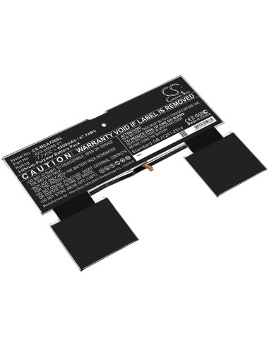 Battery for Microsoft, Surface A70 7.7V, 6200mAh - 47.74Wh