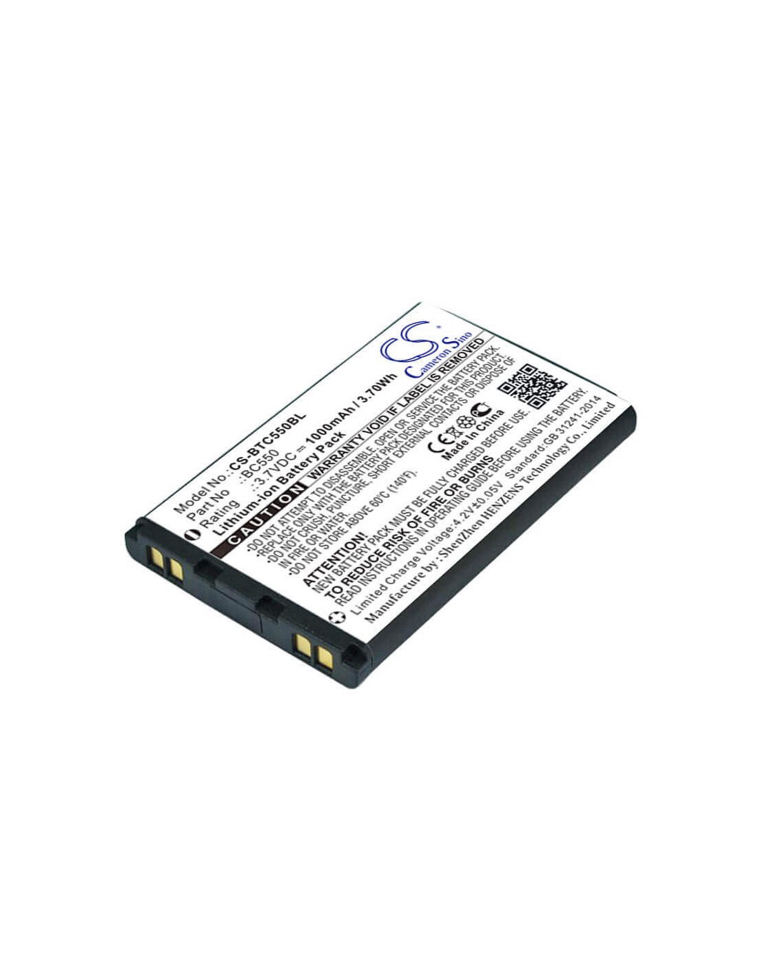 Battery for Bitel, Ic5500 3.7V, 1000mAh - 3.70Wh