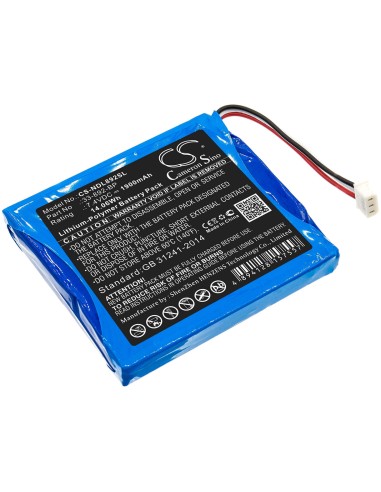 Battery for Ideal, 33-892, 33-892 Securitest Pro Tester 7.4V, 1900mAh - 14.06Wh