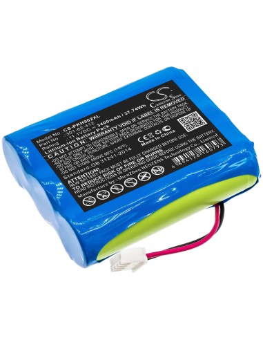 Battery for Peaktech, P 9020, P9020a, P9021 11.1V, 3400mAh - 37.74Wh