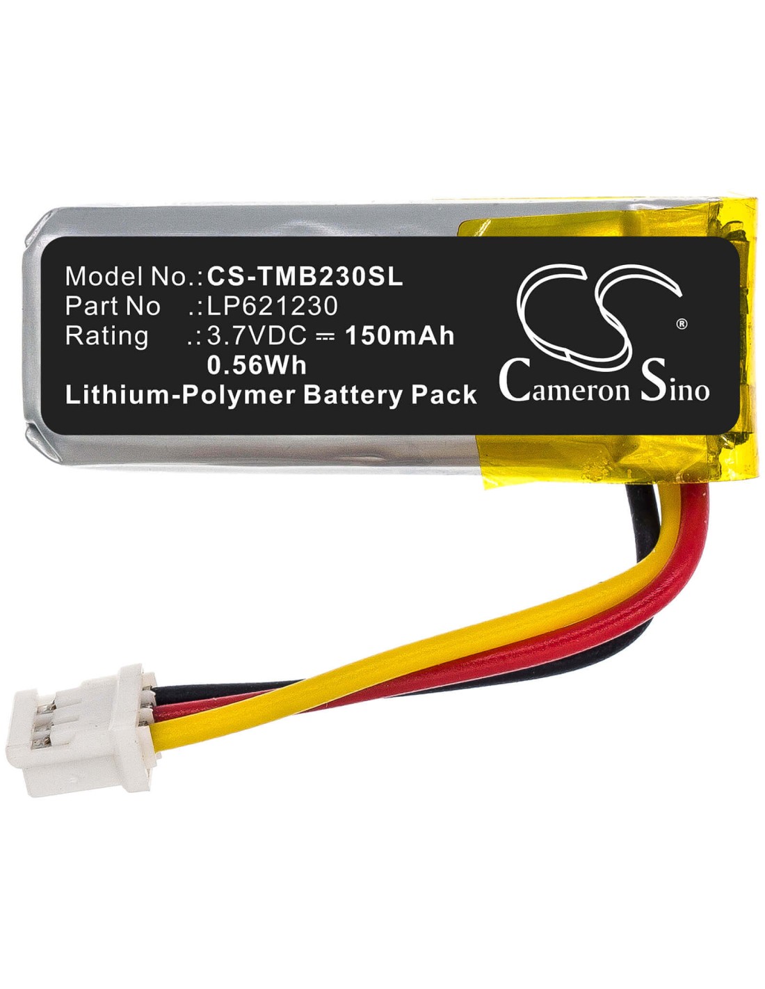 Battery for Teltonika, Fma1yx, Fmb Tracker, Fmb1yx 3.7V, 150mAh - 0.56Wh