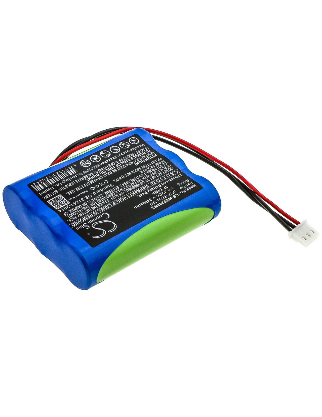 Battery for Medical Econet, Compact 2 11.1V, 3400mAh - 37.74Wh