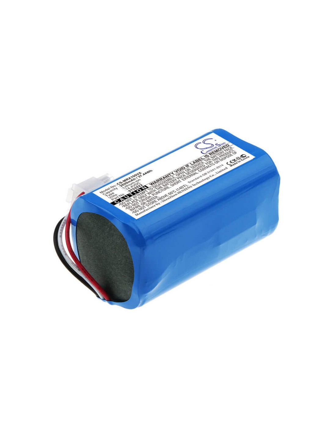 Battery for Miele, Rx1-sjql0, Scout Rx1 14.4V, 2600mAh - 37.44Wh