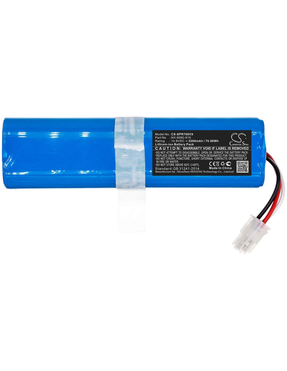 Battery for Sichler, Pcr-7000 14.8V, 5200mAh - 76.96Wh