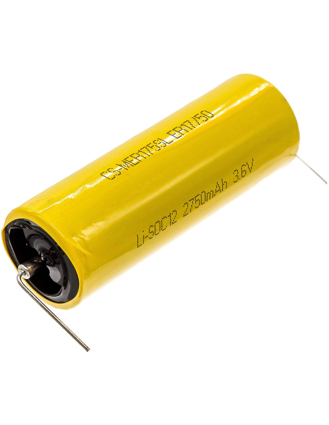 Battery for Maxell, Er17/50 3.6V, 2750mAh - 9.90Wh