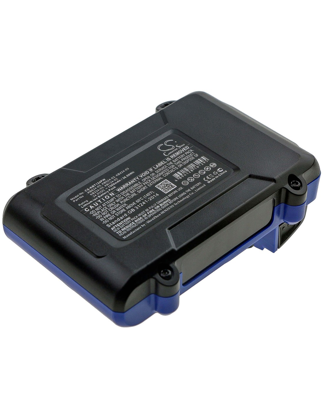 Battery for Kobalt, 856455, 1518740, Kdd 524b-03 24V, 1500mAh - 36.00Wh