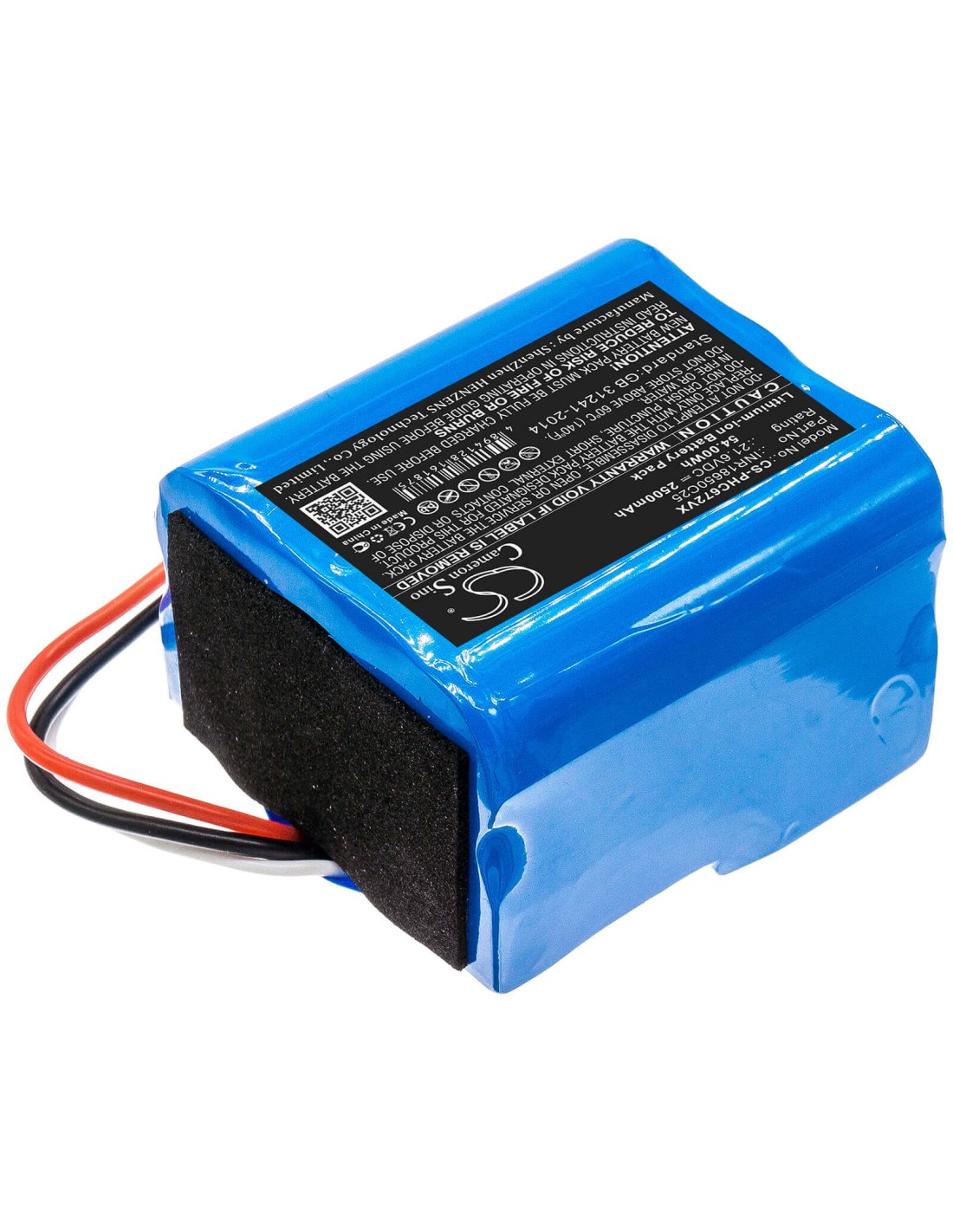 Battery for Philips, Fc6721, Fc6721/01, Fc6722 21.6V, 2500mAh - 54.00Wh