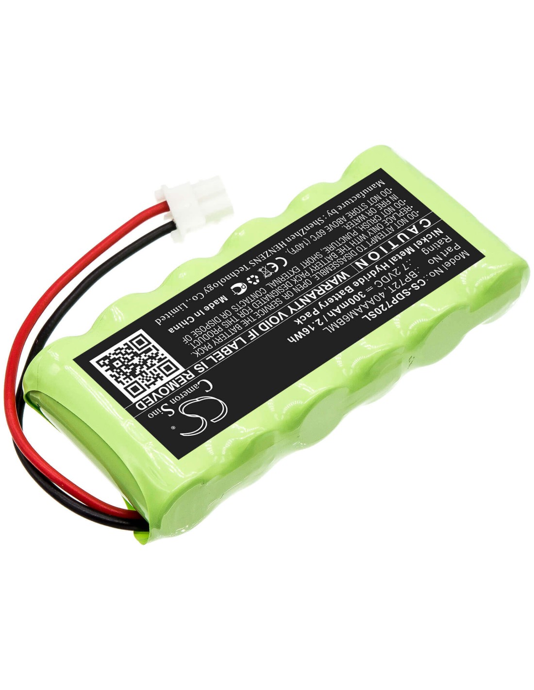 Battery for Dogtra, Deluxe Bird Launcher Transmitter 7.2V, 300mAh - 2.16Wh
