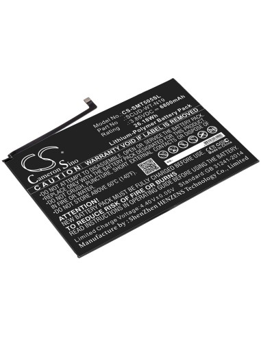 Battery for Samsung, Galaxy Tab A7 10.4 2020, Sm-t500, Sm-t505 3.85V, 6800mAh - 26.18Wh