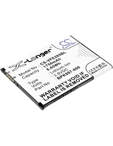 Battery for Verifone, E285, Ipay E285 3.8V, 1800mAh - 6.84Wh