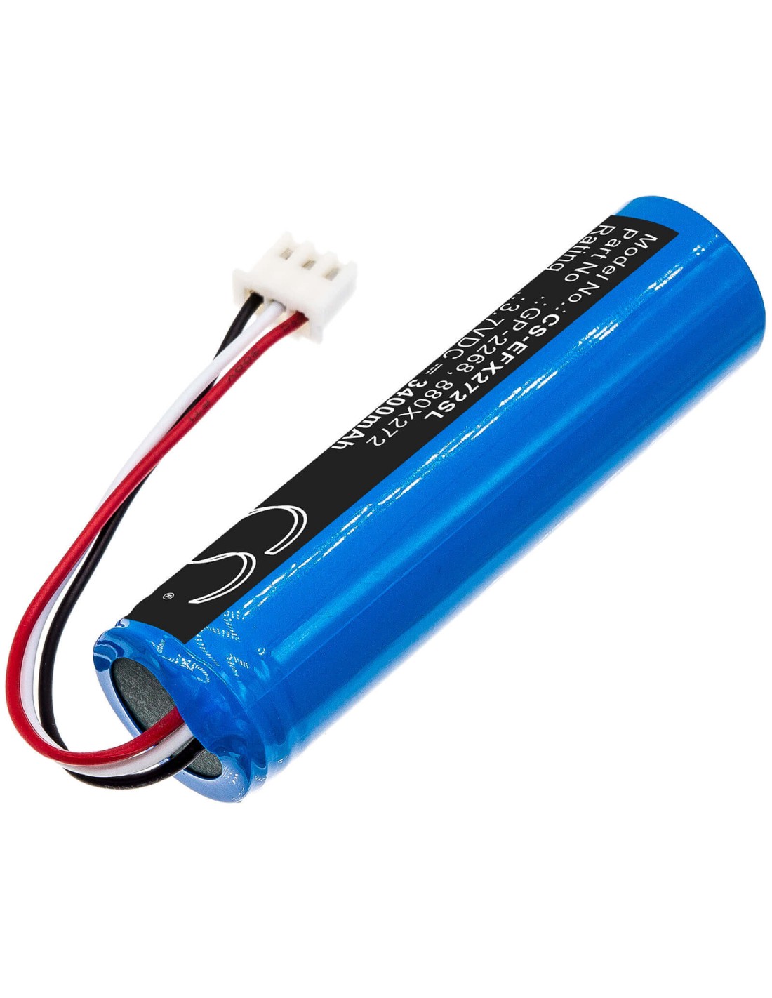 Battery for Exfo, Ex1 3.7V, 3400mAh - 12.58Wh