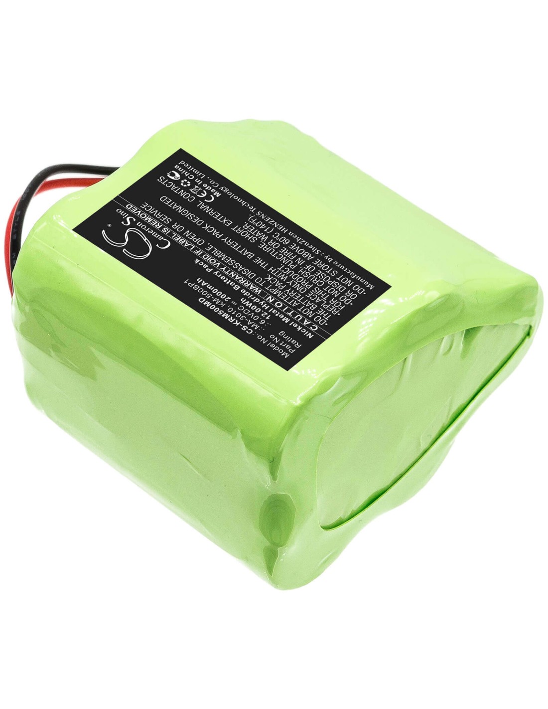 Battery for Marco, Km500, Km-500 Auto Keratometer 6V, 2000mAh - 12.00Wh