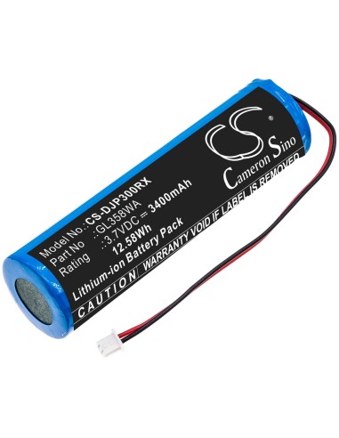 Battery for Dji, Phantom 3 Standard Remote Controller 3.7V, 3400mAh - 12.58Wh