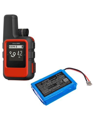 Battery for Garmin, 010-01879-00, Inreach, Mini 3.7V, 950mAh - 3.52Wh