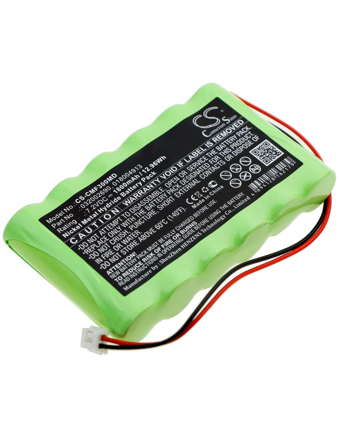 Battery for Compex, Fitness, Fitness, Tens 7.2V, 1800mAh - 12.96Wh