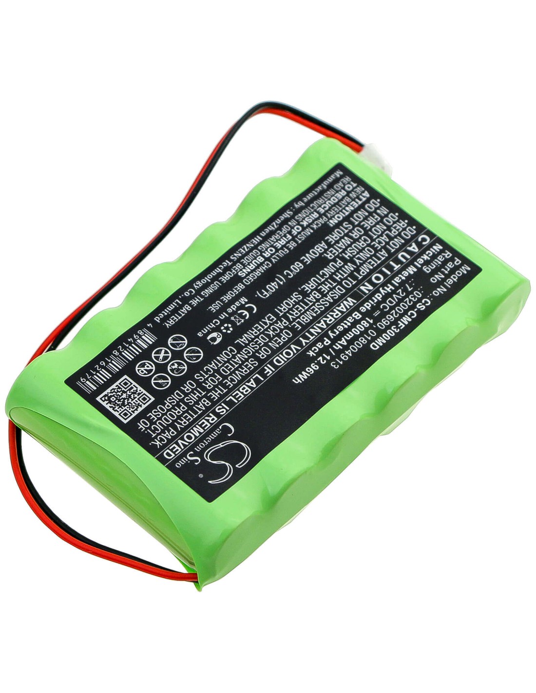 Battery for Compex, Fitness, Fitness, Tens 7.2V, 1800mAh - 12.96Wh