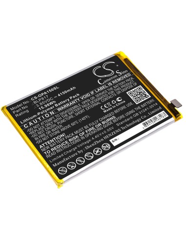 Battery for Oppo, A15, A15, 2020 3.85V, 4150mAh - 15.98Wh