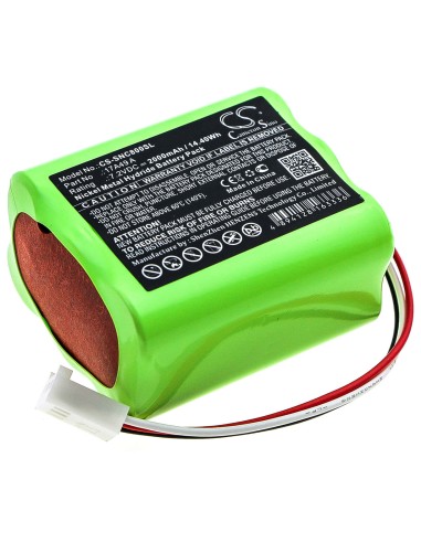 Battery for Sencore, 17a49, A, Avt-800217 7.2V, 2000mAh - 14.40Wh