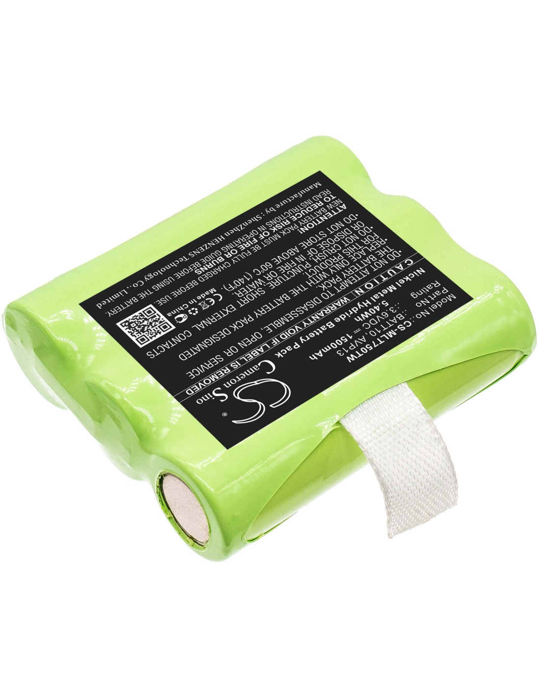 Battery for Midland, T71, T75, T77 3.6V, 1500mAh - 5.40Wh