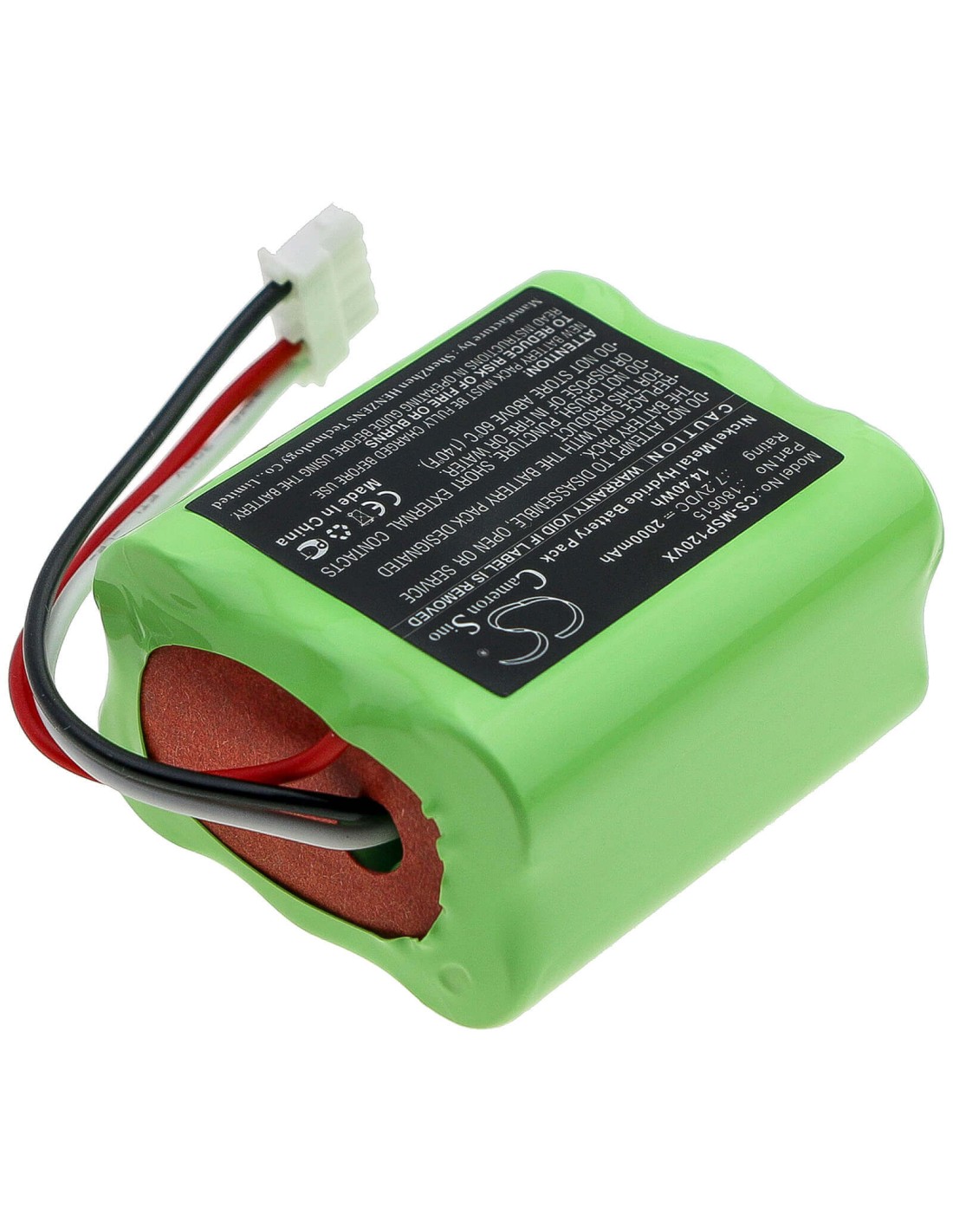 Battery for Mamibot, Sweepur, 120 7.2V, 2000mAh - 14.40Wh