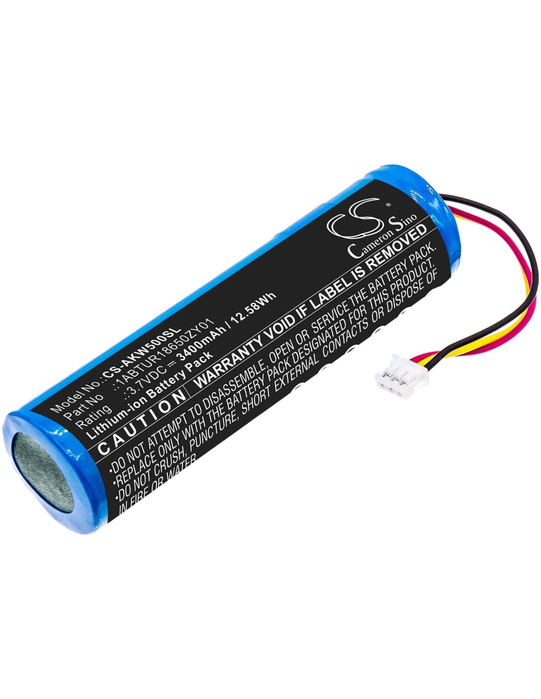 Battery for Akai, 5000 Solo, Ewi 5000 3.7V, 3400mAh - 12.58Wh