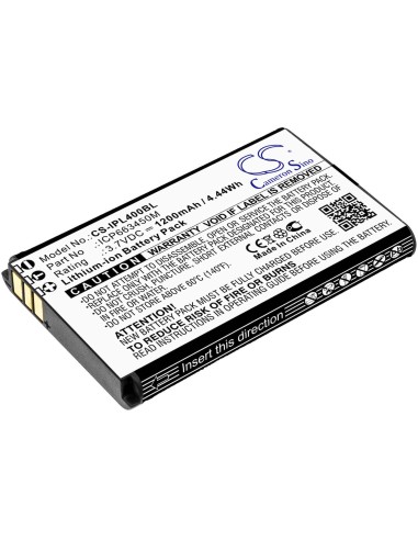 Battery for Infinite Peripherals, Linea Pro 4 3.7V, 1200mAh - 4.44Wh