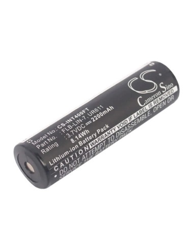 Battery for Inova, T4 (old Style), T4 Lights (old Style), Ur611 3.7V, 2200mAh - 8.14Wh