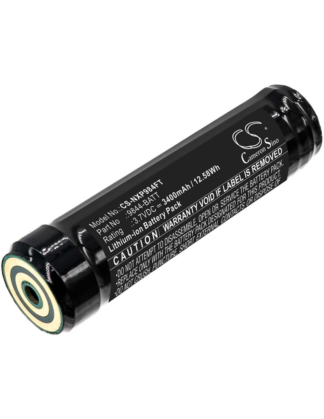 Battery for Nightstick, Nsp-9842xl, Nsr-9844xl, Usb-578xl 3.7V, 3400mAh - 12.58Wh