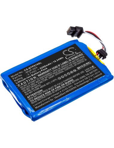 Battery for Nintendo, Wii U Gamepad Wup-003 3.7V, 5200mAh - 19.24Wh